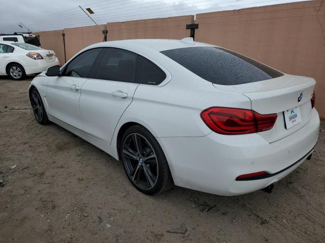 WBA4J5C55JBF06190 - 2018 BMW 440I GRAN COUPE WHITE photo 2