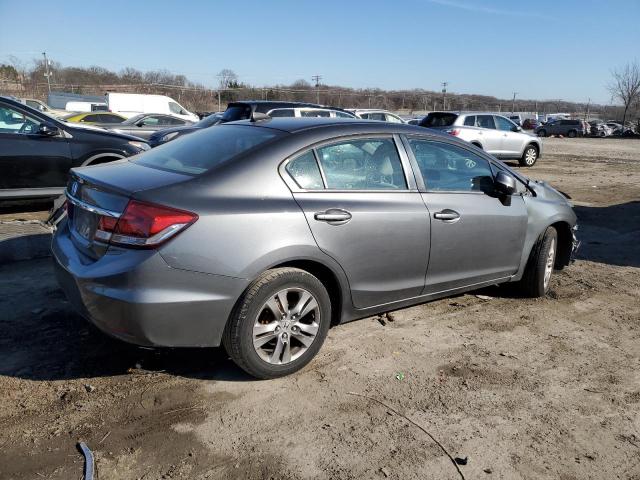 2HGFB2F52DH579515 - 2013 HONDA CIVIC LX CHARCOAL photo 3