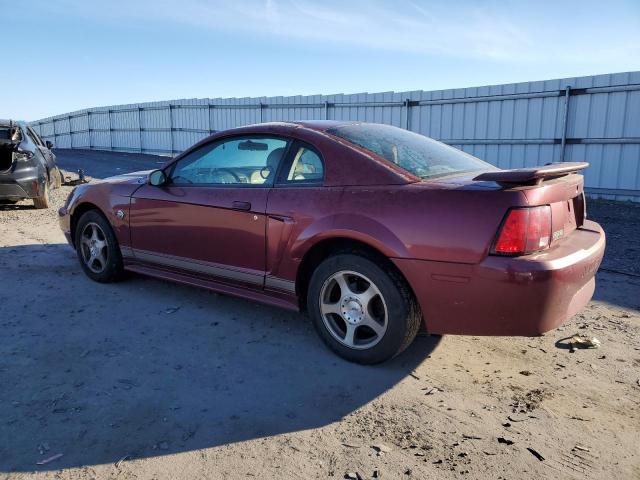 1FAFP406X4F139353 - 2004 FORD MUSTANG RED photo 2