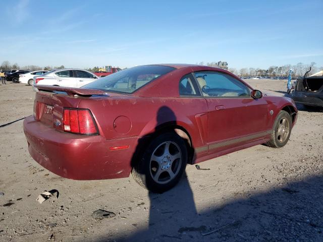 1FAFP406X4F139353 - 2004 FORD MUSTANG RED photo 3