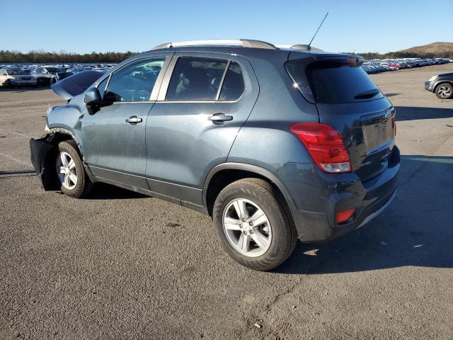 KL7CJPSB7MB341923 - 2021 CHEVROLET TRAX 1LT GRAY photo 2