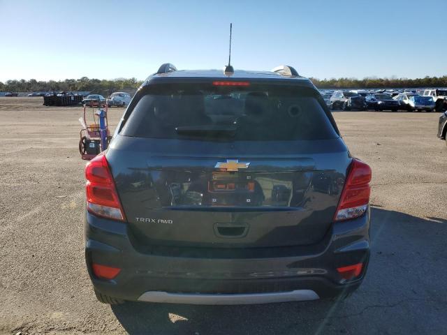 KL7CJPSB7MB341923 - 2021 CHEVROLET TRAX 1LT GRAY photo 6