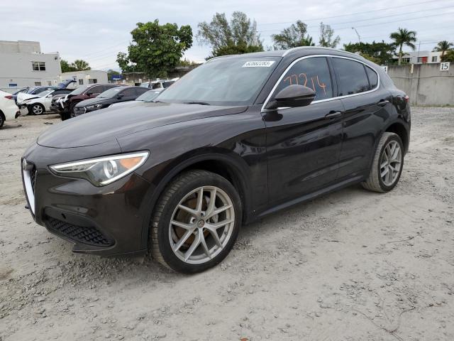 ZASFAKAN2J7B71779 - 2018 ALFA ROMEO STELVIO GRAY photo 1