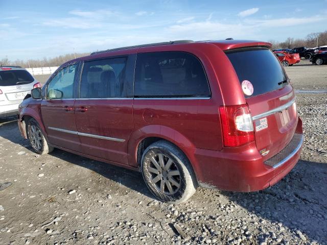 2C4RC1BG5GR280755 - 2016 CHRYSLER TOWN & COU TOURING RED photo 2