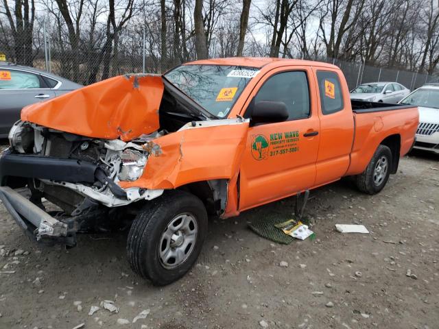 5TFTX4CN3EX046007 - 2014 TOYOTA TACOMA ACCESS CAB ORANGE photo 1