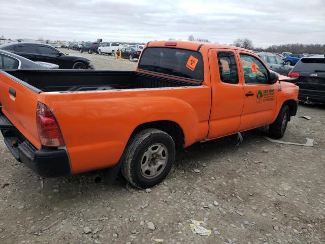 5TFTX4CN3EX046007 - 2014 TOYOTA TACOMA ACCESS CAB ORANGE photo 3