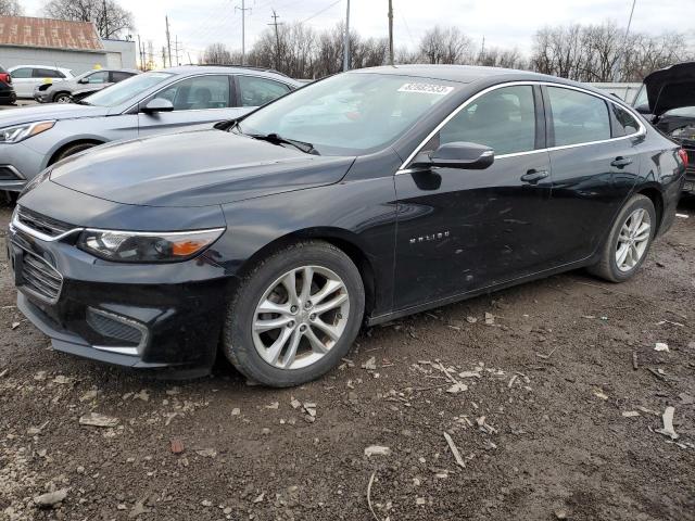 1G1ZE5ST0GF325373 - 2016 CHEVROLET MALIBU LT BLACK photo 1