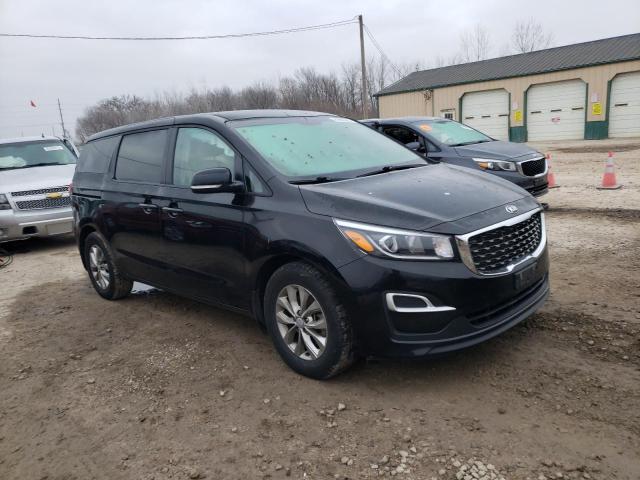 KNDMB5C15K6541283 - 2019 KIA SEDONA LX BLACK photo 4