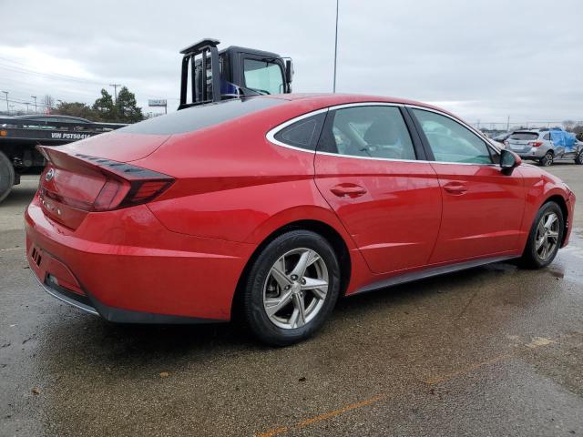 5NPEG4JA6MH129014 - 2021 HYUNDAI SONATA SE RED photo 3