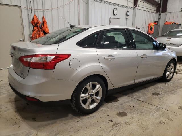 1FADP3F29EL107762 - 2014 FORD FOCUS SE SILVER photo 3