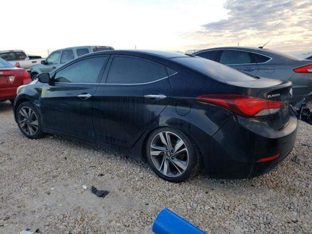 KMHDH4AE1EU090685 - 2014 HYUNDAI ELANTRA SE BLACK photo 2