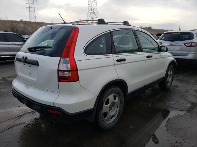 5J6RE48338L029205 - 2008 HONDA CR-V LX WHITE photo 3