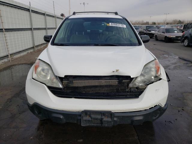 5J6RE48338L029205 - 2008 HONDA CR-V LX WHITE photo 5