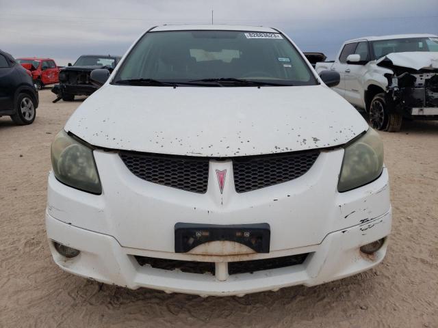 5Y2SL62844Z422876 - 2004 PONTIAC VIBE WHITE photo 5