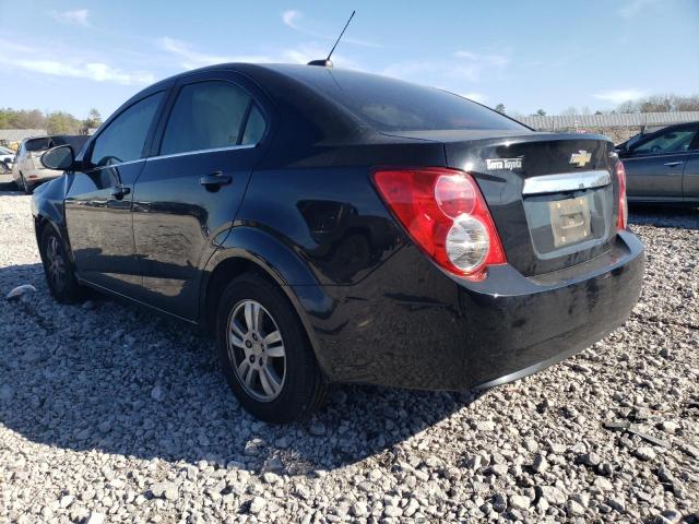 1G1JC5SH8G4112732 - 2016 CHEVROLET SONIC LT BLACK photo 2