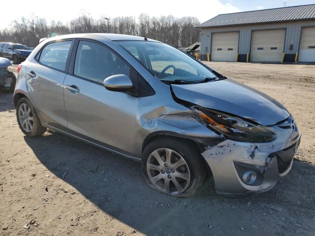 JM1DE1LY1D0162722 - 2013 MAZDA MAZDA2 SILVER photo 4