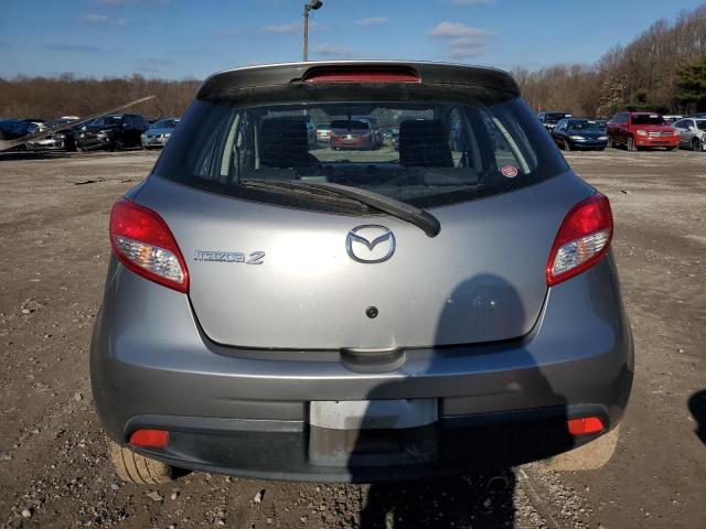 JM1DE1LY1D0162722 - 2013 MAZDA MAZDA2 SILVER photo 6