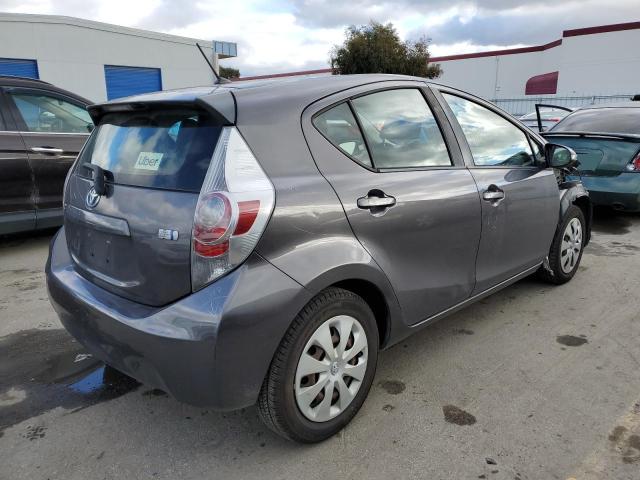 JTDKDTB3XD1538095 - 2013 TOYOTA PRIUS C GRAY photo 3