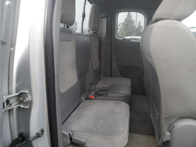 5TETX4CN5AZ674704 - 2010 TOYOTA TACOMA ACCESS CAB ვერცხლისფერი ფოტო 10