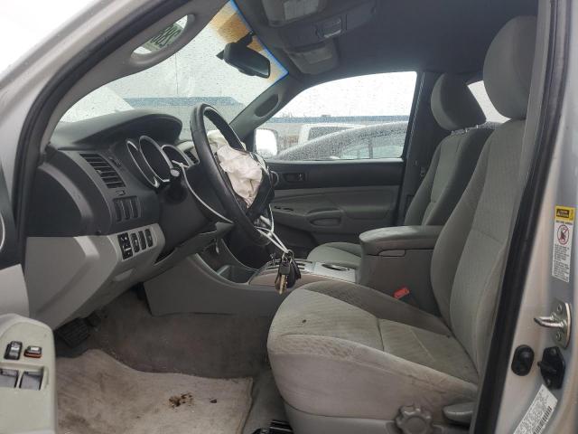 5TETX4CN5AZ674704 - 2010 TOYOTA TACOMA ACCESS CAB ვერცხლისფერი ფოტო 7