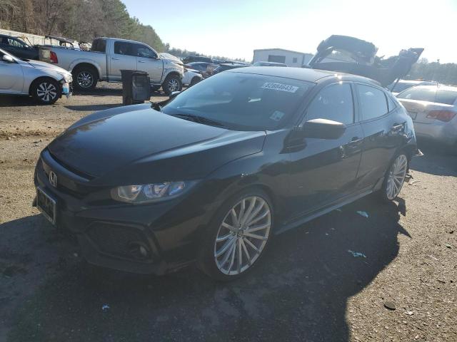 SHHFK7H43JU222344 - 2018 HONDA CIVIC SPORT BLACK photo 1