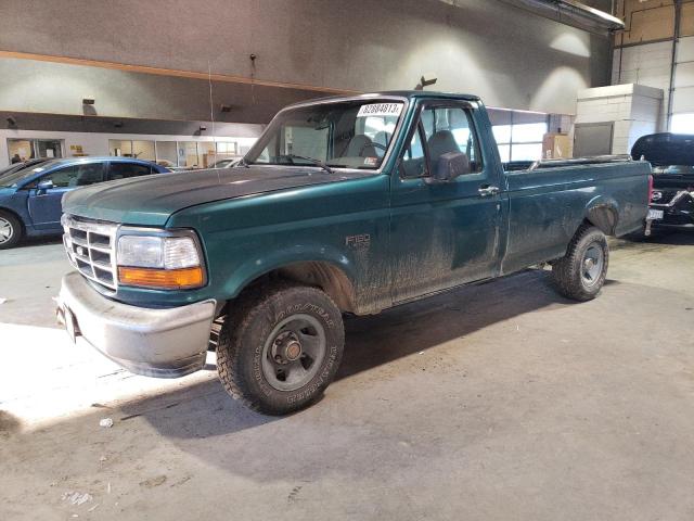 1FTEF15Y2TNA33355 - 1996 FORD F150 GREEN photo 1