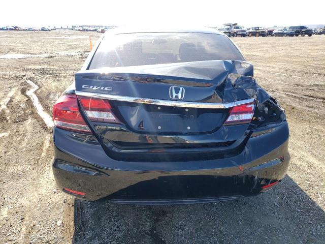 19XFB2F83EE209776 - 2014 HONDA CIVIC EX BLACK photo 6