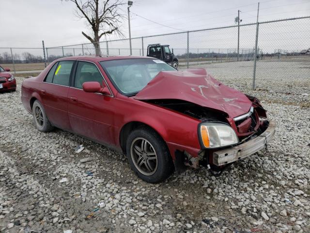 1G6KD54Y13U265861 - 2003 CADILLAC DEVILLE MAROON photo 4