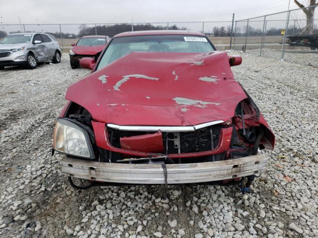 1G6KD54Y13U265861 - 2003 CADILLAC DEVILLE MAROON photo 5