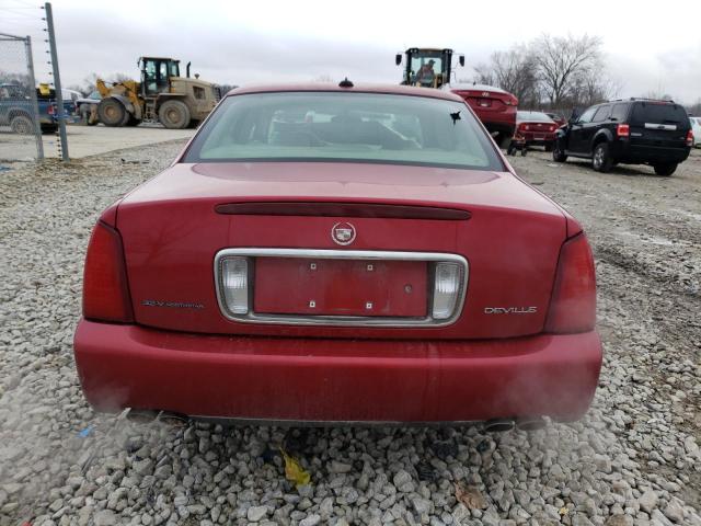 1G6KD54Y13U265861 - 2003 CADILLAC DEVILLE MAROON photo 6