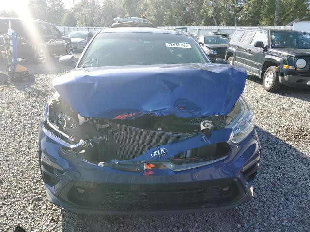 3KPF44AC2ME334347 - 2021 KIA FORTE GT BLUE photo 5