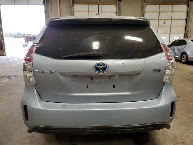 JTDZN3EUXFJ025626 - 2015 TOYOTA PRIUS V BLUE photo 6