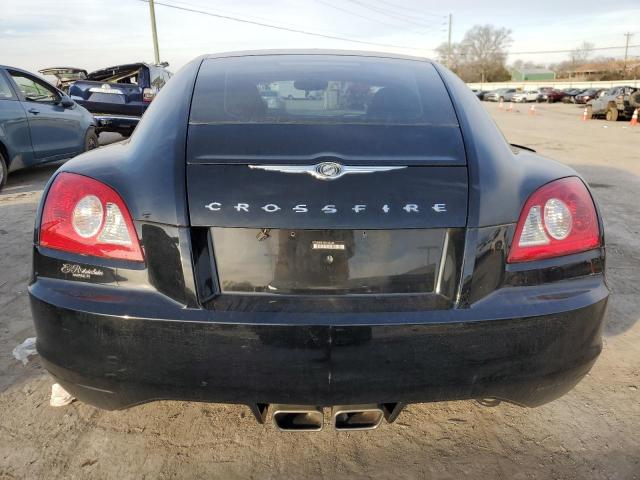 1C3AN69L25X036488 - 2005 CHRYSLER CROSSFIRE LIMITED BLACK photo 6