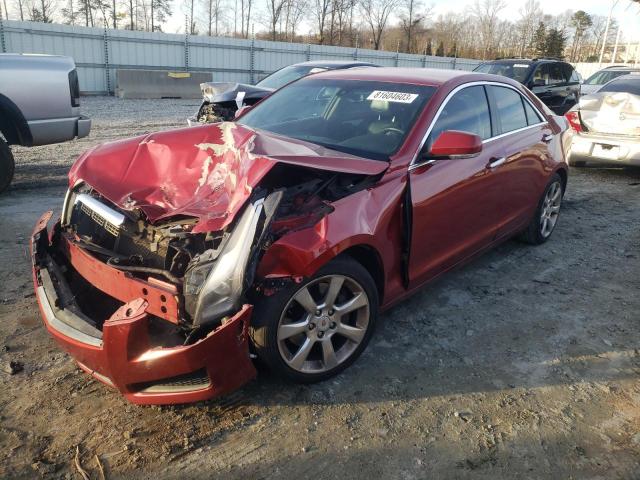 1G6AB5R38E0163269 - 2014 CADILLAC ATS LUXURY RED photo 1