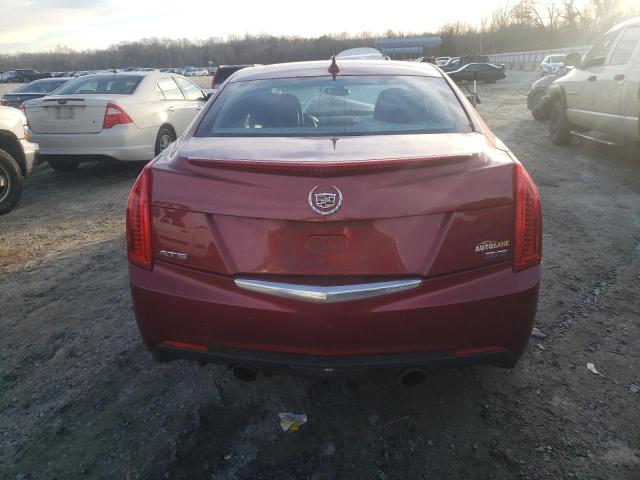 1G6AB5R38E0163269 - 2014 CADILLAC ATS LUXURY RED photo 6