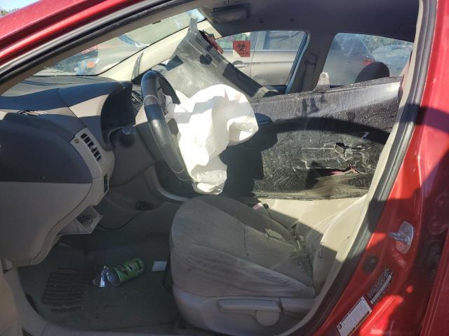 JTDBL40E999040136 - 2009 TOYOTA COROLLA BASE წითელი ფოტო 7