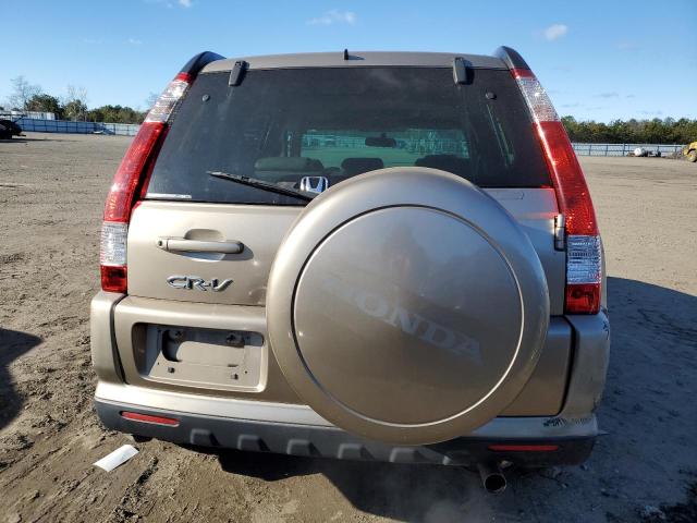 SHSRD78946U411184 - 2006 HONDA CR-V SE GOLD photo 6