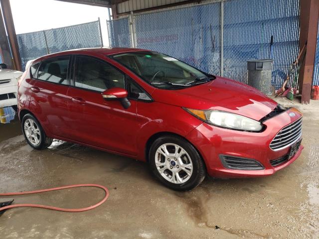 3FADP4EJ4FM178558 - 2015 FORD FIESTA SE RED photo 4