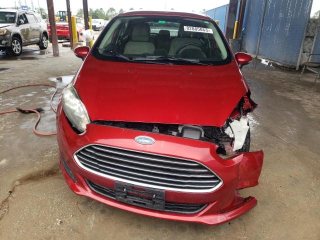 3FADP4EJ4FM178558 - 2015 FORD FIESTA SE RED photo 5