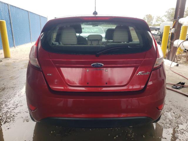 3FADP4EJ4FM178558 - 2015 FORD FIESTA SE RED photo 6