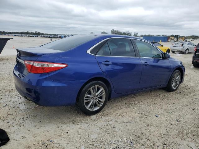 4T1BF1FK8GU579100 - 2016 TOYOTA CAMRY LE BLUE photo 3