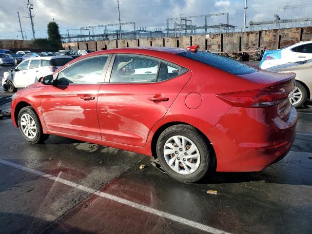 5NPD74LF8HH201678 - 2017 HYUNDAI ELANTRA SE RED photo 2