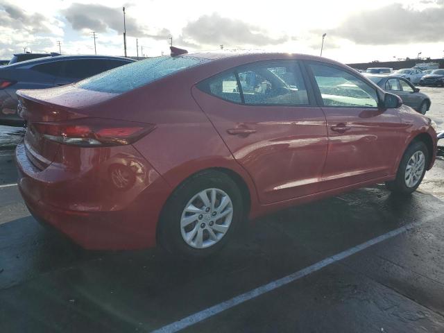 5NPD74LF8HH201678 - 2017 HYUNDAI ELANTRA SE RED photo 3