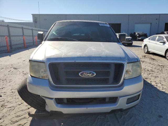 1FTRX12W15NB55757 - 2005 FORD F150 SILVER photo 5