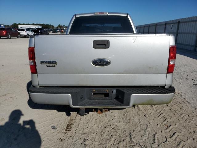 1FTRX12W15NB55757 - 2005 FORD F150 SILVER photo 6