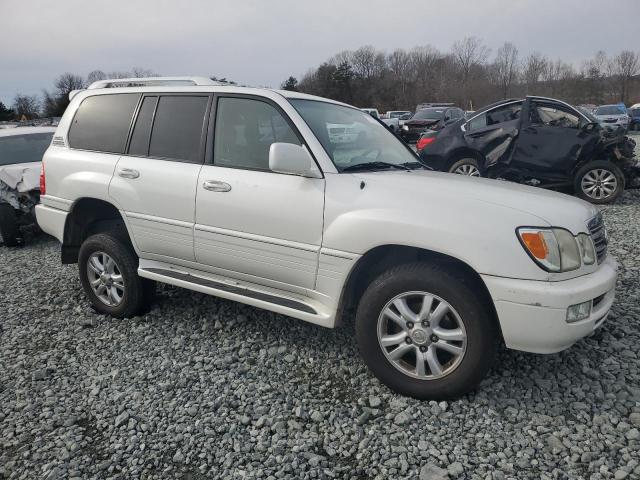 JTJHT00W654001228 - 2005 LEXUS LX 470 WHITE photo 4