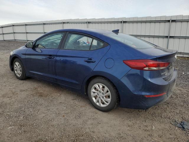 5NPD74LF3HH145729 - 2017 HYUNDAI ELANTRA SE BLUE photo 2