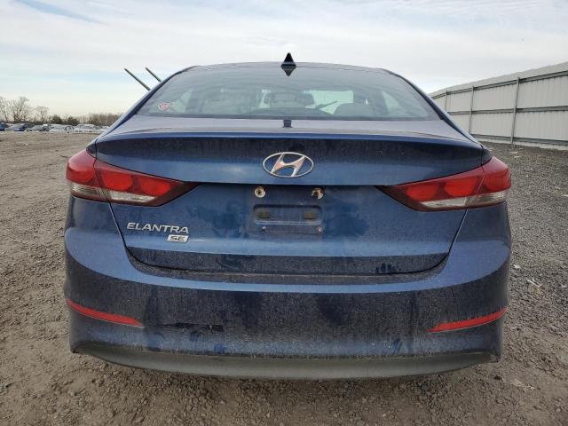 5NPD74LF3HH145729 - 2017 HYUNDAI ELANTRA SE BLUE photo 6