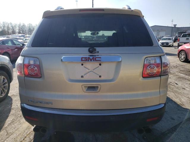 1GKER33747J121211 - 2007 GMC ACADIA SLT-2 GOLD photo 6