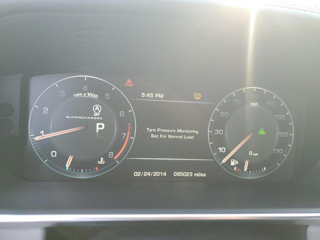 SALWV2TF6EA382648 - 2014 LAND ROVER RANGE ROVE AUTOBIOGRAPHY BLACK photo 9